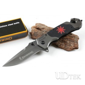Browning F118 fast opening 5CR15MOV folding knife UD4051811 